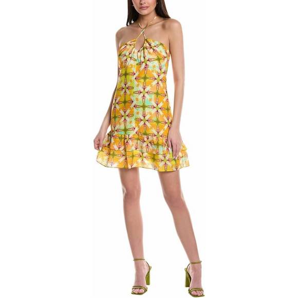 NEW MARIE OLIVER alisa dress in papaya